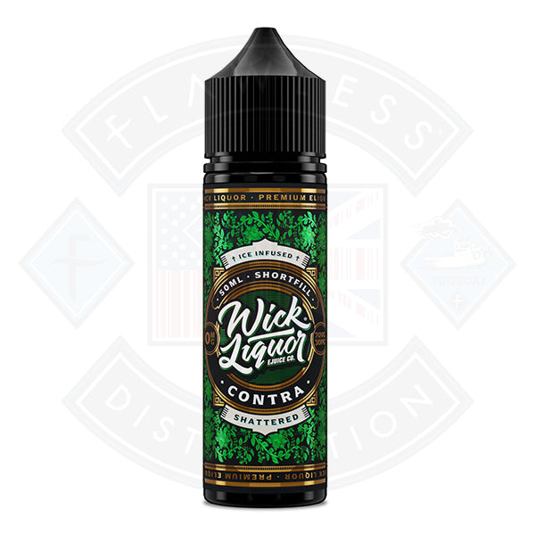 Wick Liquor Contra Shattered 0mg 50ml Shortfill E-liquid