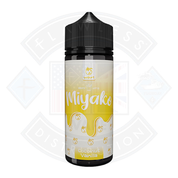 Wick Liquor Yogurt - Miyako Coconut Vanilla 100ml 0mg Shortfill E-liquid