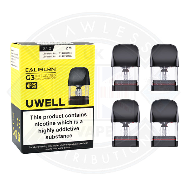 Uwell Caliburn G3 Refillable Pod 4pcs/pack