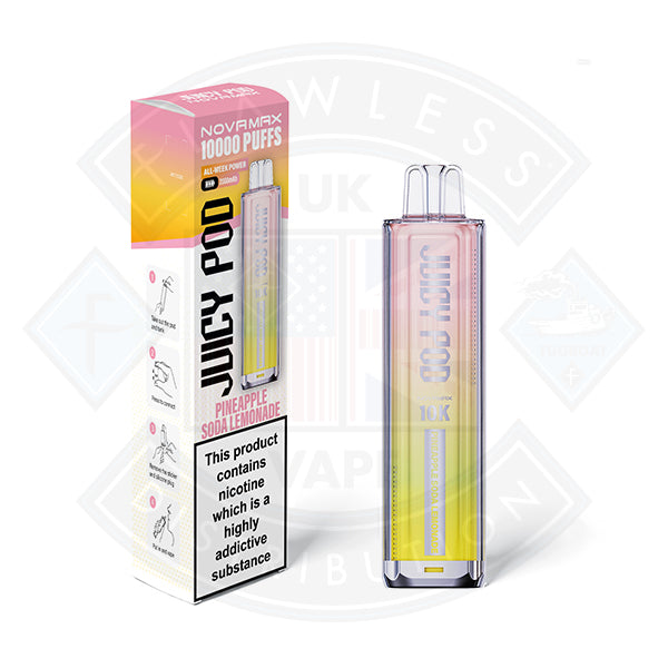 Juicy Pod NOVAMAX 10K Disposable Vape