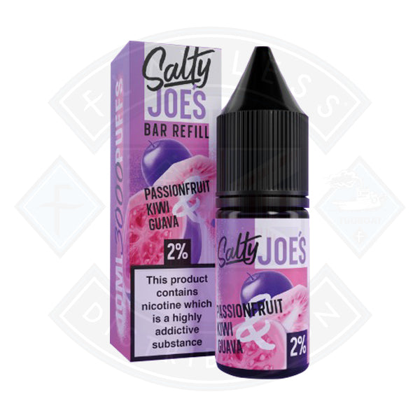 Salty Joe's Bar Refill - Kiwi Passionfruit Guava Ice 10ml