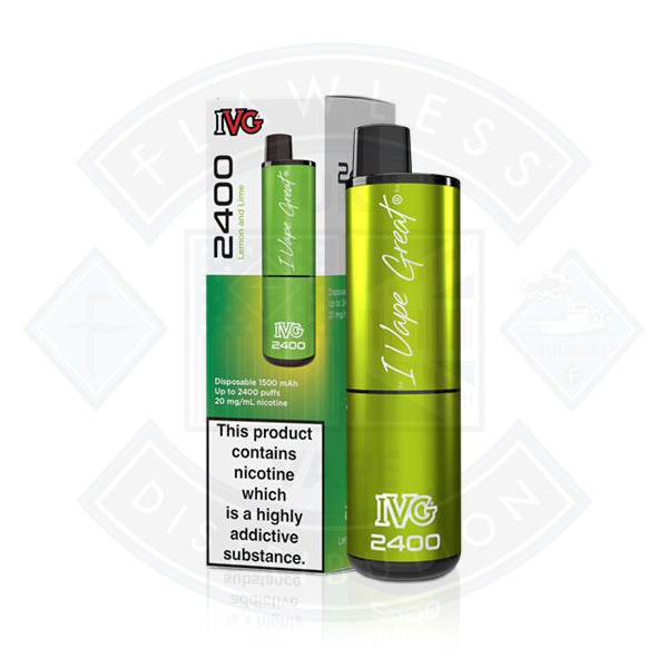 IVG 2400 Disposable Vape - Flawless UK Vape Distribution Ltd