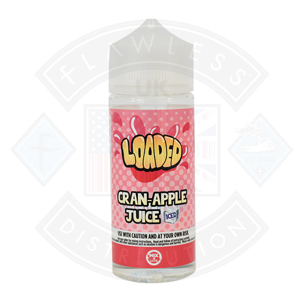 Loaded Cran Apple Juice Ice 0mg 100ml Shortfill