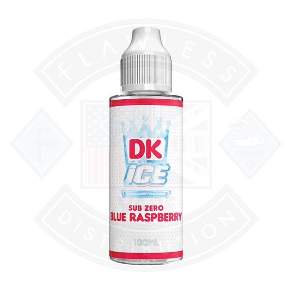 Donut King ICE - Sub Zero Blue Raspberry 100ml Shortfill