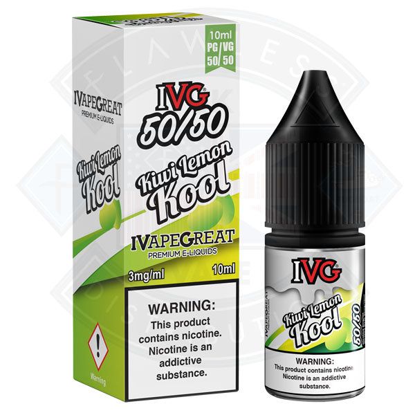 IVG 50:50 Kiwi Kool TPD Compliant e-liquid
