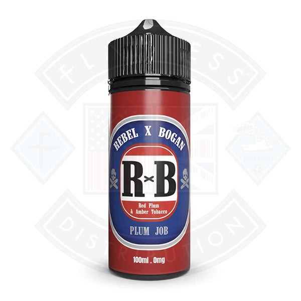 Rebel x Bogan - Plum Job 100ml 0mg shortfill e-liquid