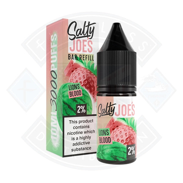 Salty Joe's Bar Refill - Lions Blood 10ml