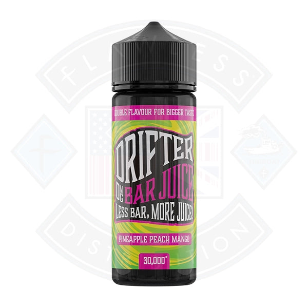 Drifter Bar Juice - Pineapple Peach Mango 0mg 100ml Shortfill