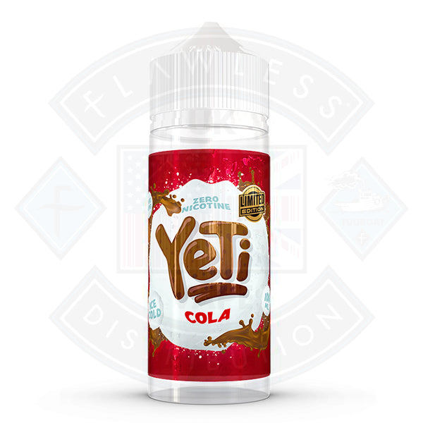 Yeti Ice Cold Cola 0mg 100ml Shortfill E-Liquid