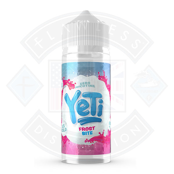 Yeti Ice Cold Frost Bite 0mg 100ml Shortfill E-Liquid