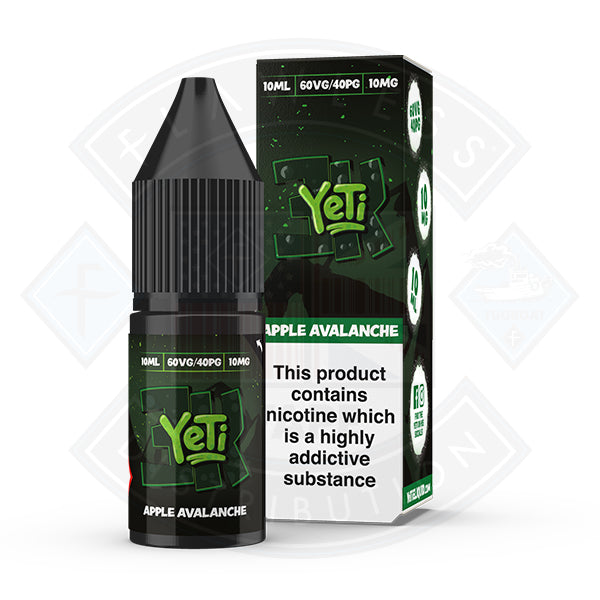 Yeti 3k Bar Salt- Apple Avalanche 10ml E Liquid